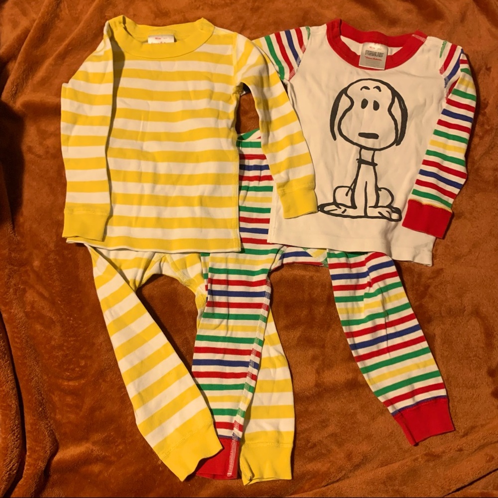 Hanna Andersson pajamas bundle size 3/90